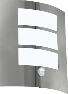 Produktbild von CITY Wand-/Deckenleuchte Lampe Beleuchtung - L23,5 x H26 x AL9 cm - edelstahl - 1X60W exkl. - IP44
