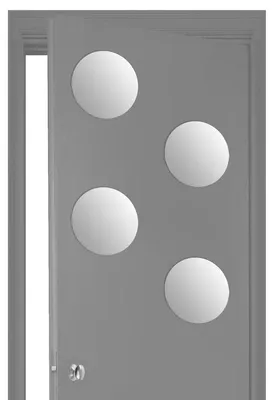 Produktbild von 5Five Selbstklebende Spiegelfliesen - 4x Stuck - selbstklebend - 20 x 20 cm