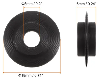 Produktbild von Ersatzschneidr?der 18mm AD x 5mm ID x 6mm T Ersatzradklinge fš¹r Rohrleitung Schneideger?te