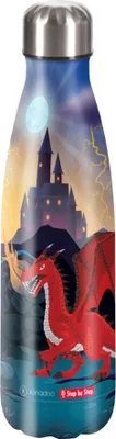 Immagine prodotto di Step by Step bottiglia d' acqua Insulated Stainless Steel Drinking Bottle Dragon Drako multicolore