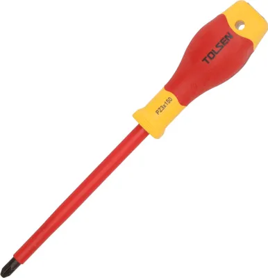 Produktbild von VDE-Line-isolierter Pozidriv-Kreuzschlitzschraubendreher PZ3 x 150 mm - Maxami