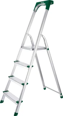Produktbild von PARKSIDE Haushaltsleiter Klappleiter Leiter Stehleiter Aluminium 4-stufig
