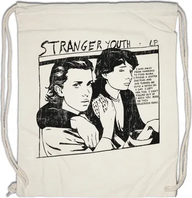 Produktbild von Urban Backwoods Stranger Youth, Turnbeutel, Farbe: Beige