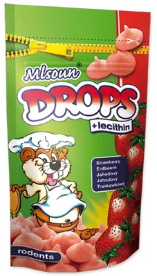 Productafbeelding van Pochoutka, hazelnootpasta, Mlsoun, aardbeienlakjes, 75g