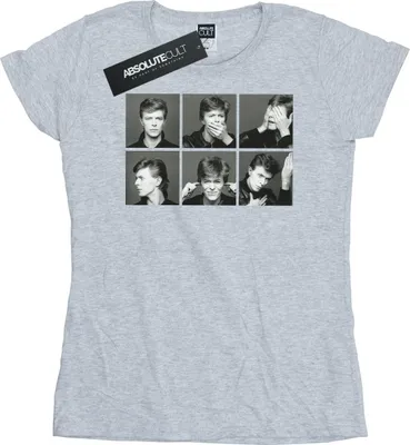 Produktbild von David Bowie - T-Shirt für Damen BI16667 (M) (Grau)