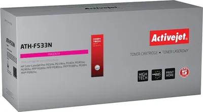 Productafbeelding van Activejet ATH-F533N tonercartridge (vervangt HP 205A CF533A; hoogste kwaliteit; 900 pagina's; magenta)