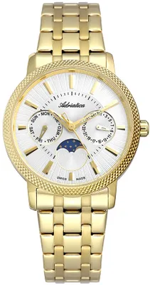 Produktbild von Adriatica Damenuhr A3808.1113QF gold
