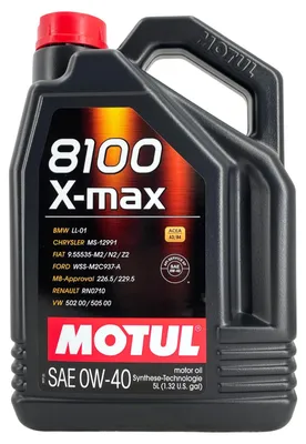 Produktbild von Motul 8100 X-max 0W-40 5 Liter (109693)