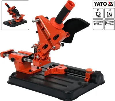 Produktbild von Winkelschleifer Trennschleifer Ständer Metall Einhand-Trennständer Ø 115 / 125mm