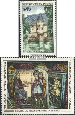 Produktbild von Briefmarken Frankreich 1969 Mi 1673,1677 (kompl.Ausg.) postfrisch Philatelie
