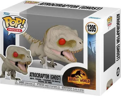 Produktbild von Jurassic World - Atrociraptor (Ghost) 1205 - Funko Pop! - Vinyl Figur