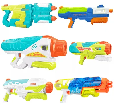 Produktbild von Ultimatives Wasserblaster-Set mit 6 verschiedenen Modellen