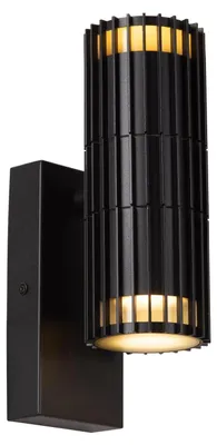Productafbeelding van Lucide TIMBALA – Wandlamp / Buitenwandlamp voor binnen- en buitengebruik - 22 cm, 14W - Buitenwandlamp (11840/02/30)