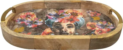 Produktbild von TS Collection - Tablett Majestic Muse - 40x26x4