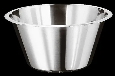 Image de Saladier plat Sambonet 14 L Utensili Cucina en acier inoxydable 12582-40 8014808875212