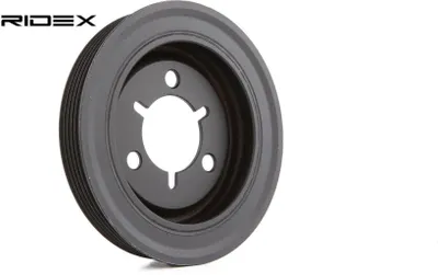 Produktbild von RIDEX 3213B0080 Riemenscheibe Kurbelwelle für BMW 3 Limousine (E90) 148,0mm 5-Rippen