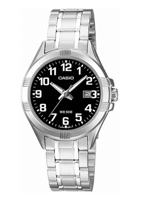 Produktbild von Casio Collection Damenuhr Analoguhr Messing / Edelstahl Silberfarben LTP-1308PD-1BVEF