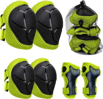 Obrázok produktu pre Detské chrániče kolien 6 v 1, na korčuľovanie a bicyklovanie, 3-8 rokov, 15-30 kg