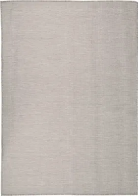 Obrázok produktu pre Vonkajší koberec s plochým tkaním 140x200 cm svetlošedý