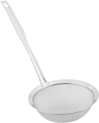 Produktbild von RVS-Mesh-Küchenkneten-Halter mit Sieb - Praktische Küchenhilfe