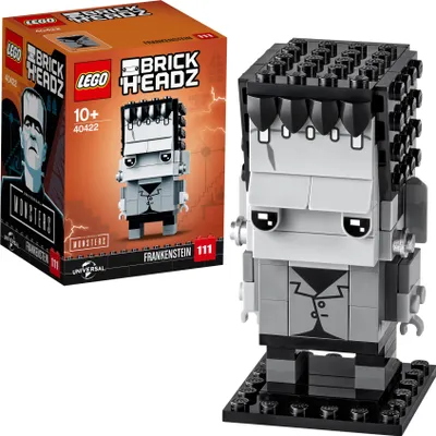 Produktbild von LEGO BrickHeadz 40422 Frankenstein, Kunststoff, Mehrfarbig, 9 cm, 108 Teile, mit robuster Stellplatte, ab 10 Jahren