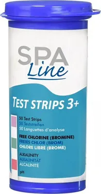 Produktbild von SpaLine Teststreifen 3+ / 50 Stück