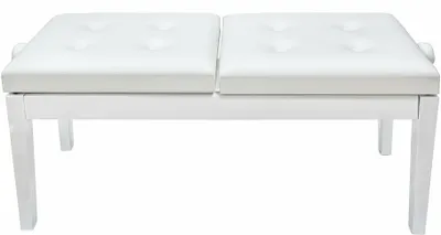 Produktbild von Grand HY-PJ022 Doppelklavierbank White Matt