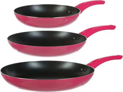 Produktbild von Set mit Bratpfannen - Aluminium - 3er-Pack