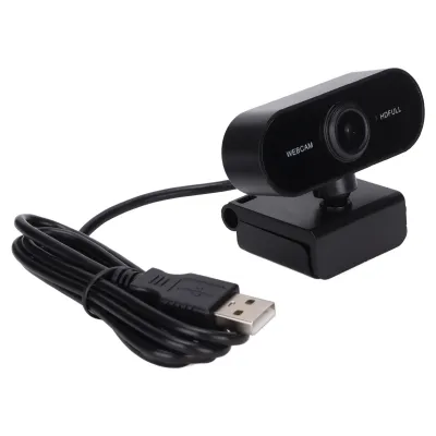 Obrázok produktu pre 1080P Full HD webová kamera s mikrofónom, HD počítačová kamera s automatickým zaostrovaním, integrovaný mikrofón na živé videohovory