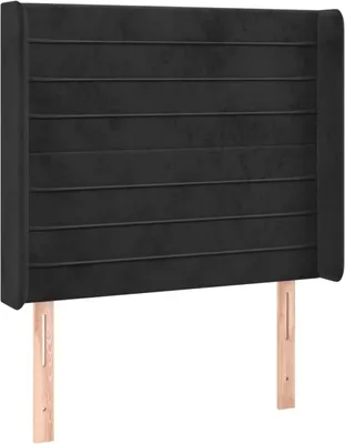 Produktbild von VidaXL 3119764, Schwarz, Polyester, Holz, 1030 mm, 118 cm, 128 cm, 160 mm