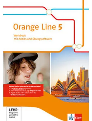 Produktbild von Orange Line. Workbook mit Audios und Übungssoftware 9. Schuljahr. Ausgabe 2014