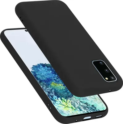 Produktbild von Cadorabo Schutzhülle für Samsung Galaxy S20 FE Hülle in Schwarz Handyhülle Case Cover TPU Etui