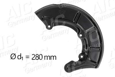 Produktbild von AIC Spritzblech Bremsscheibe für VW GOLF III (1H1) Vorne Rechts 71371 Ankerblech
