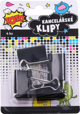 Image de Clip de bureau 4 pcs, 32 mm