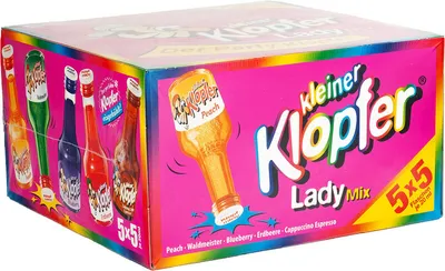 Produktbild von Kleiner Klopfer Lady Mix 16% Vol. 25x0,02l