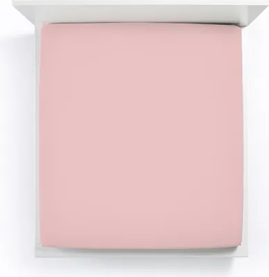 Produktbild von Bella Donna Premium Spannbettlaken Farbe Altrosé Größe 120x190-130x220
