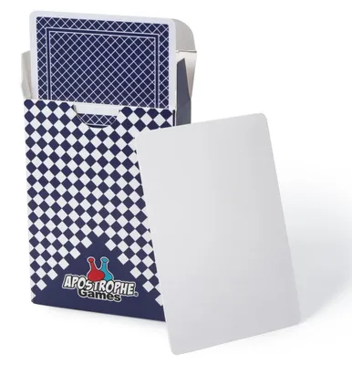 Produktbild von 54 Spielkarten, das Kartenset für das "Do It Yourself"-Spiel