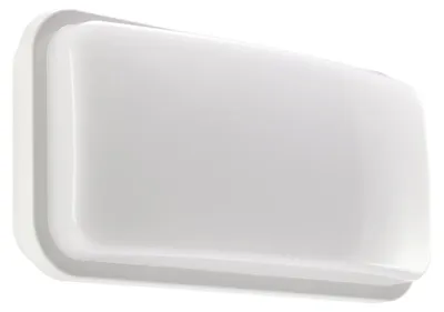 Zdjęcie produktu dla Kinkiet zewnętrzny LED ALBIN biały 20W Neutralna biel 1800lm tworzywo sztuczne wym:15x29,6x7,7cm IP55 Struhm