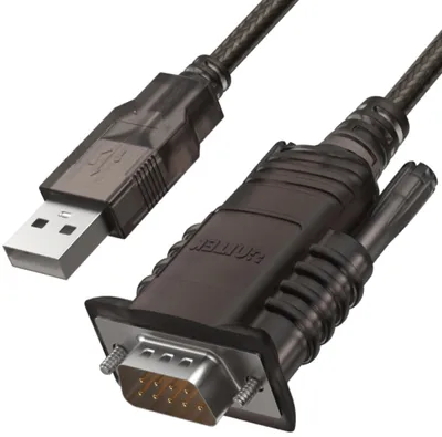 Obrázok produktu pre UNITEK Y-108, Čierna, USB Typ-A, DB-9, Samec, Samec, 1 kusov