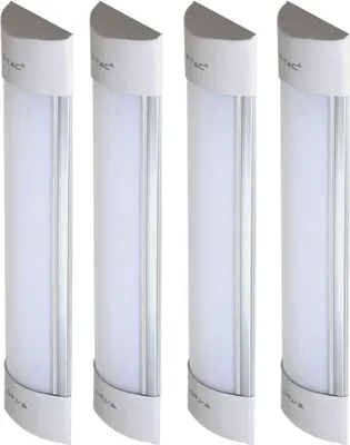 Produktbild von 4er LED Decken- und Wandleuchte, neutralweiß, L 30cm