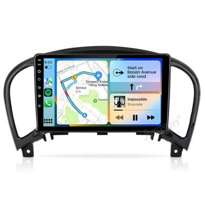 Image de Autoradio Hexinex pour Nissan Juke (2010-2014) Android 15, 9 pouces, 2 Go + 64 Go, 4 cœurs, CarPlay