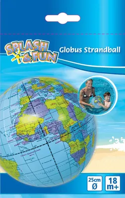 Immagine prodotto di Pallone da spiaggia TTC Splash & Fun 'Globus