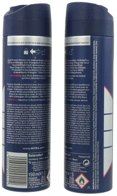 Zdjęcie produktu dla NIVEA 4006000094212, Mężczyźni, Dezodorant, Dezodorant w spreju, Spray, 150 ml, 72 h