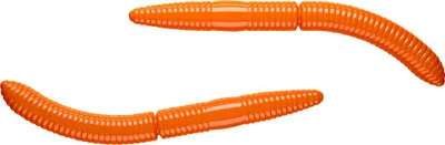Produktbild von Libra Lures Fatty D´Worm (Hot Orange)