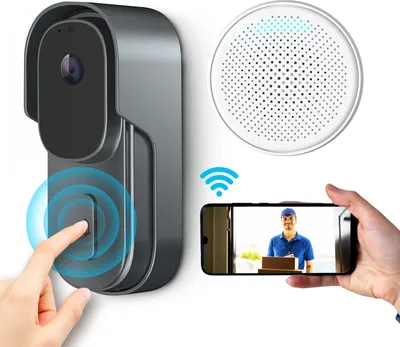 Produktbild von Extralink Funk Video Türklingel mit Kamera, 5MP, Drahtlos, Sprechanlage
