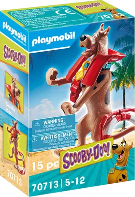 Image de PLAYMOBIL 70713 SCOOBY-DOO  Figurine à collectionner Nageur sauveteur