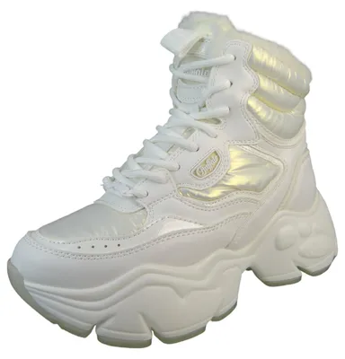 Produktbild von Buffalo Binary Snow Lace Schnürstiefel Weiß
