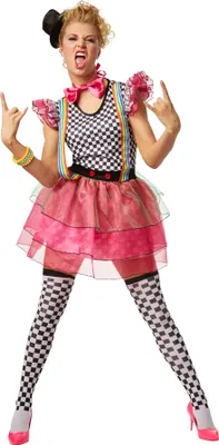 Produktbild von dressforfun® Frauenkostüm Neon Clown