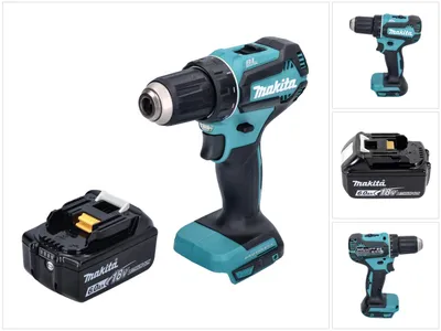 Produktbild von Makita DDF 485 G1 Akku Bohrschrauber 18 V 50 Nm Brushless + 1x Akku 6,0 Ah - ohne Ladegerät