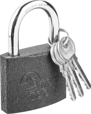 Produktbild von Top Tools Vorhängeschloss mit 3 Schlüsseln 60 mm